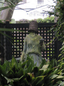 Basket on Statue, Charleston, SC